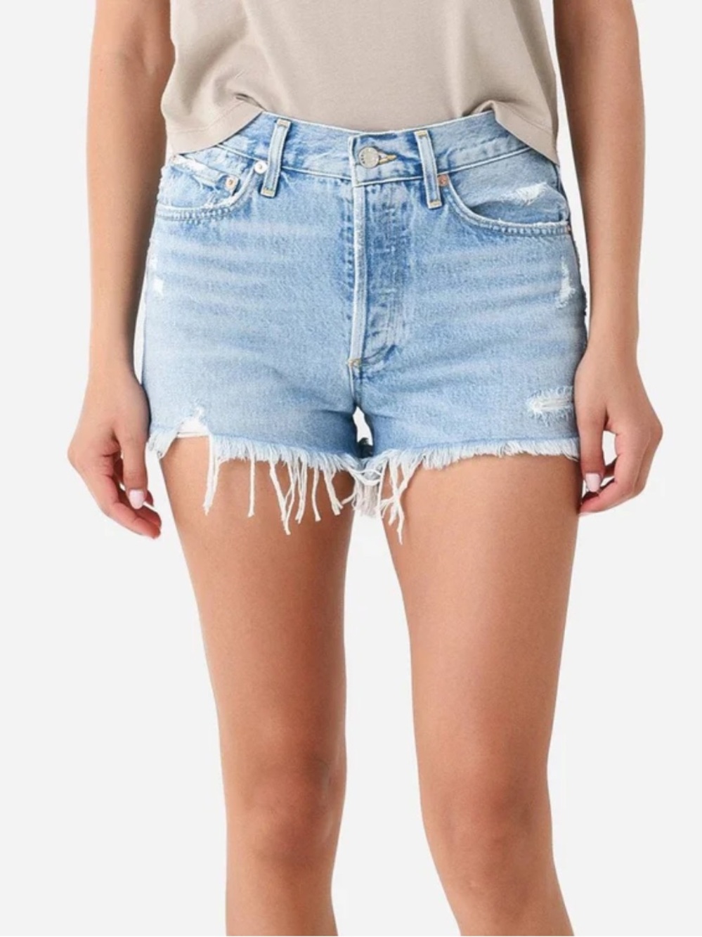 Agolde Women's Parker Vintage Cut Off Short